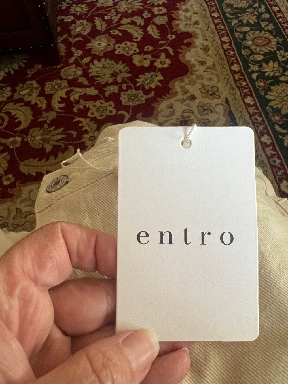 entro Neutral Wide-Leg Trousers - Picture 5 of 5